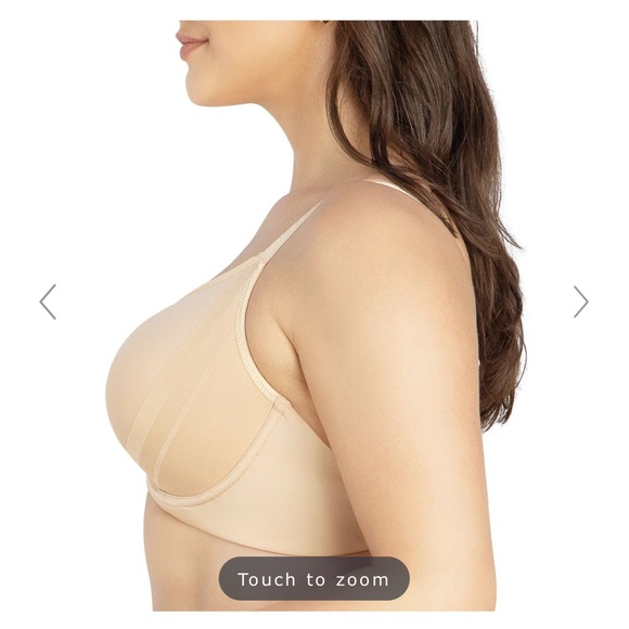 NWT Parfait Shea Plunge color Bare unlined underwire bra size US 32F $68 - Picture 11 of 12